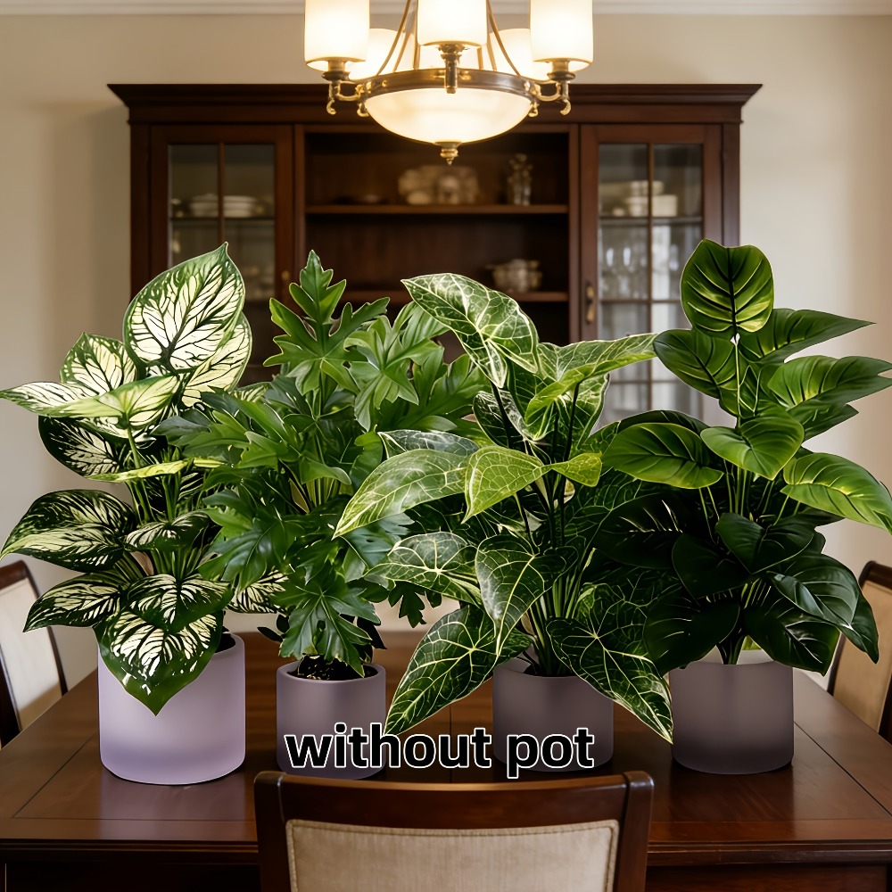 4PC Artificial Plants with 48L - Fiddle Leaf Fig ulasan dan harga