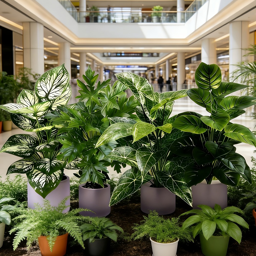 4PC Artificial Plants with 48L - Fiddle Leaf Fig ulasan dan harga