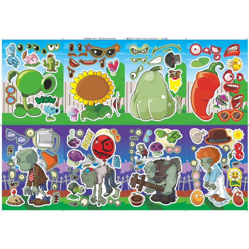 Plants Vs. Zombies Cute Cartoo - Plant Parent Vs Plantin ulasan dan harga