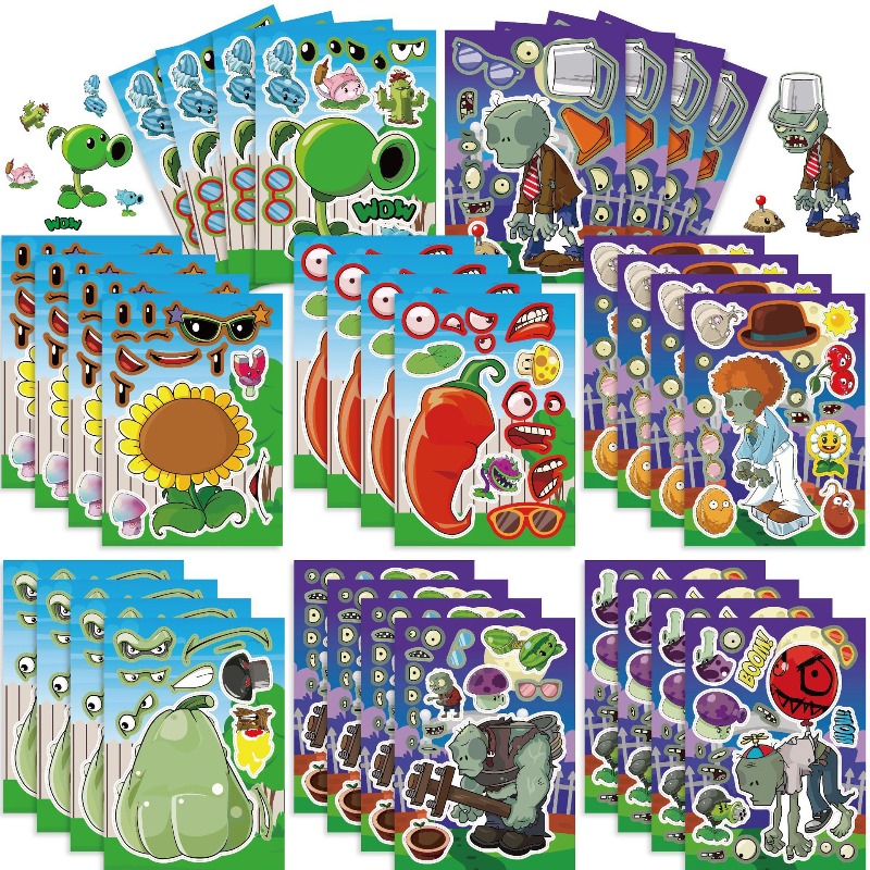 Plants Vs. Zombies Cute Cartoo - Plant Parent Vs Plantin ulasan dan harga