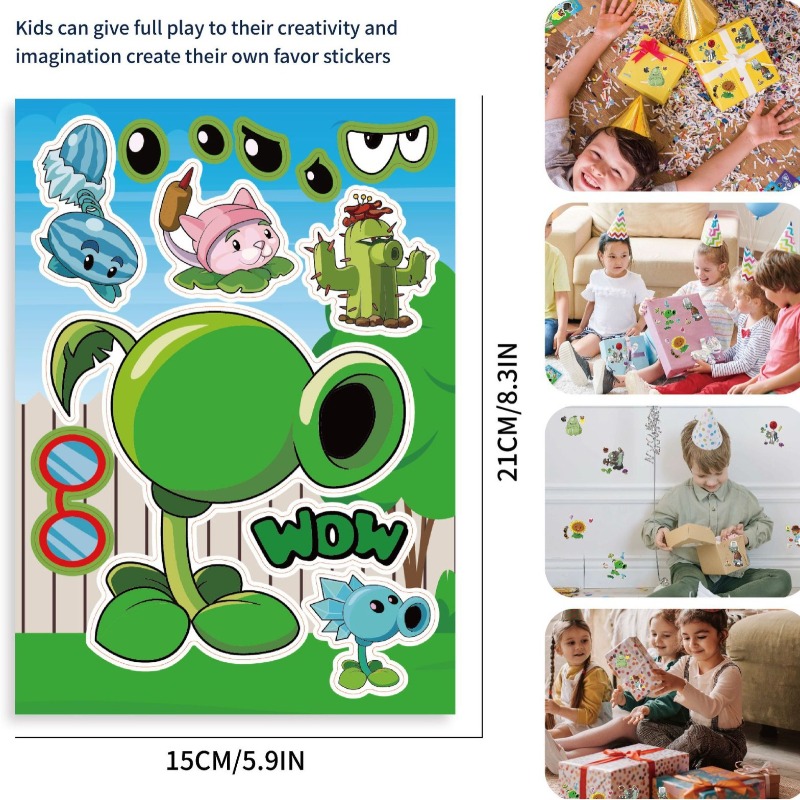 Plants Vs. Zombies Cute Cartoo - Plant Parent Vs Plantin ulasan dan harga