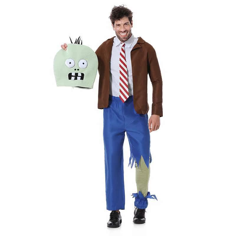 Zombie Role-playing Costume Pl - Plant Parent Vs Plantin ulasan dan harga