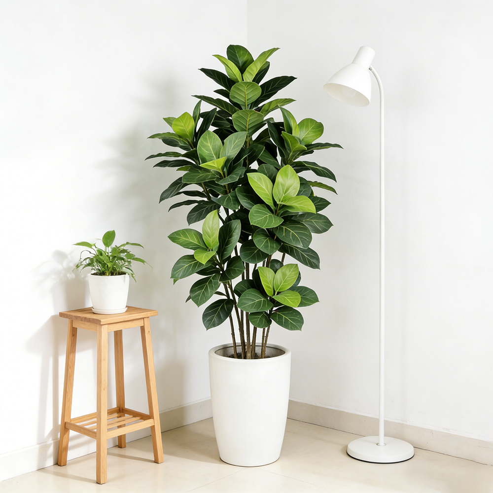 70-130cm Artificial Ficus Plan - Fiddle Leaf Fig ulasan dan harga