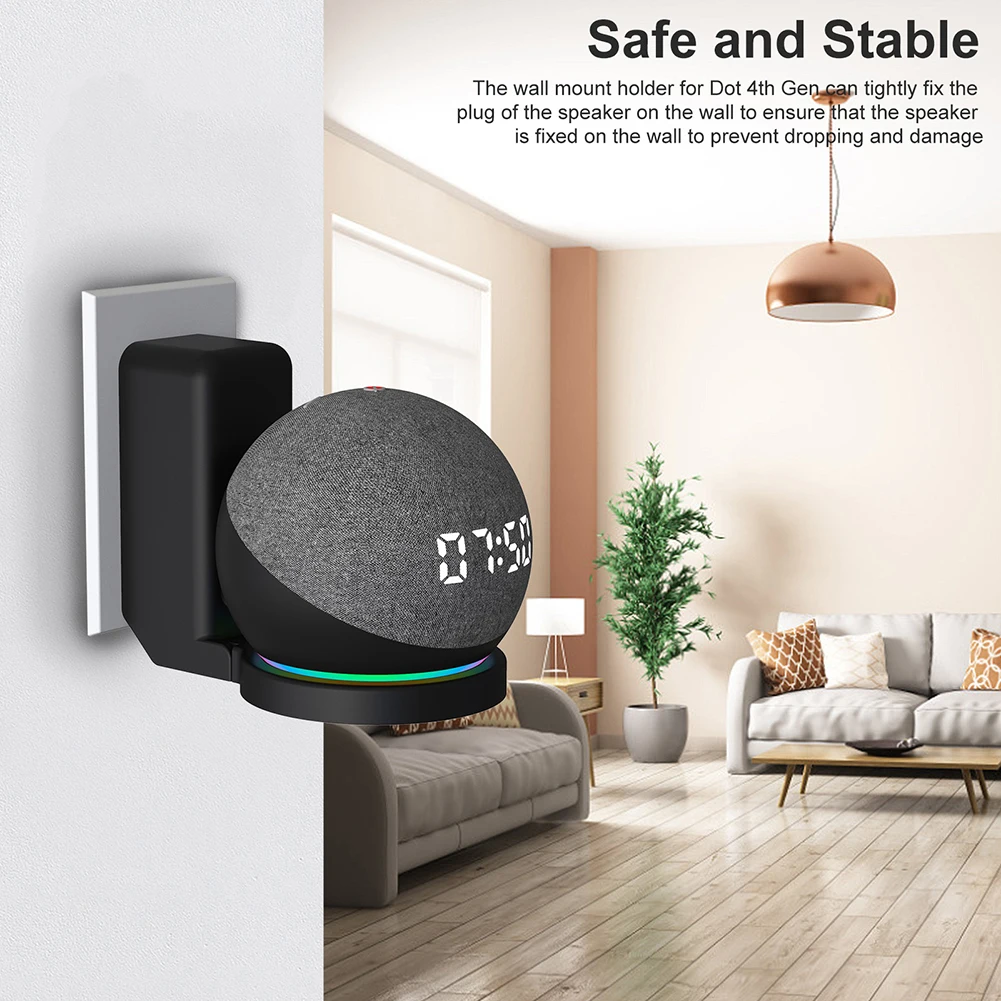 Portable Wall Mount Holder For - Amazon Speaker Echo Dot 5 ulasan dan harga