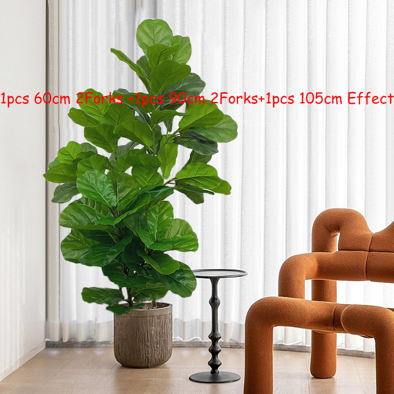 23-41in Artificial Ficus Tree  - Fiddle Leaf Fig ulasan dan harga