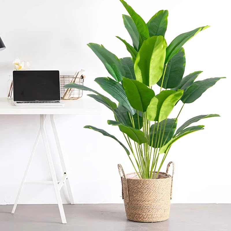 1pc Artificial Plants Large Tr - Fiddle Leaf Fig ulasan dan harga
