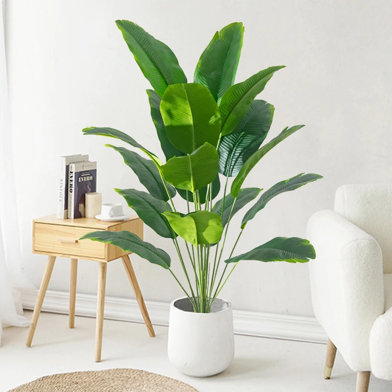1pc Artificial Plants Large Tr - Fiddle Leaf Fig ulasan dan harga