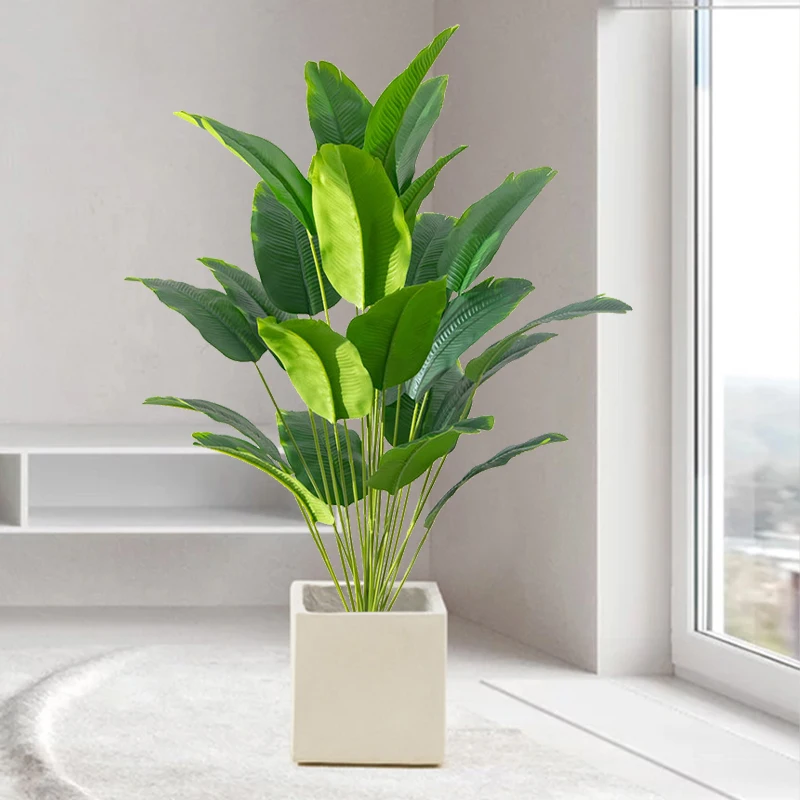 1pc Artificial Plants Large Tr - Fiddle Leaf Fig ulasan dan harga