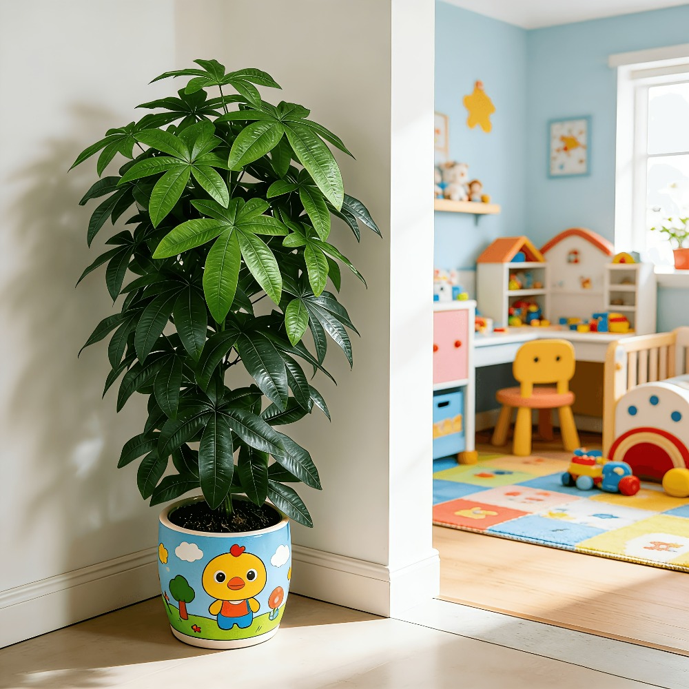 An Artificial Money Tree Pachi - Fiddle Leaf Fig ulasan dan harga